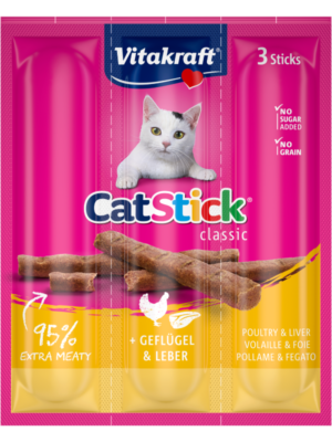 Vitakraft Cat Stick Mini Poultry & Liver