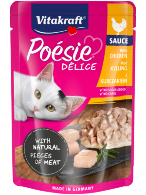 Vitakraft Poesie-Delisauce + Chicken 85G