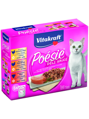 Vitakraft Poesie Delisauce Multipack Meat 510G