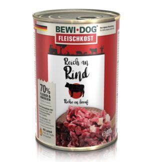 Bewi Dog Rich In Beef 400G