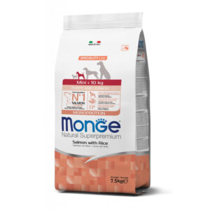 Monge Mini PJ Salmon & Rice – 7.5kg