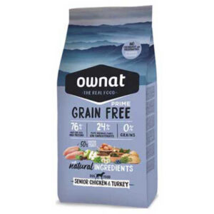 Ownat GF Prime Dog Senior Chick & Turkey – 3kg