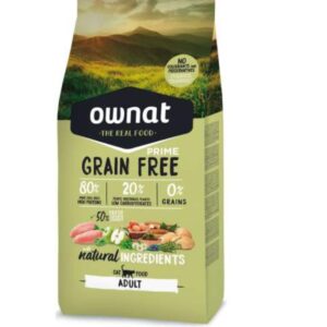 Ownat GF Prime Cat Adult Chicken & Turkey – 8kg