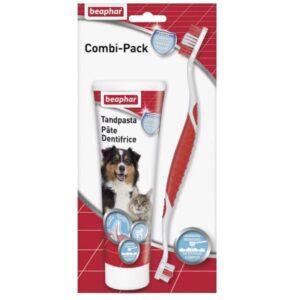 Beaphar toothpaste + Brush Combi-Pack