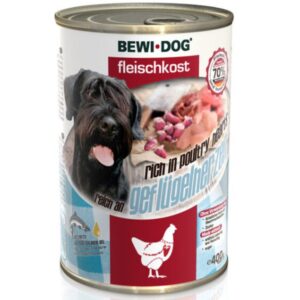 Bewi Dog Rich In Poultry Heart 400G