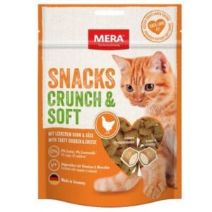 Mera Cat Crunch & Soft Chicken And Cheese – 200G