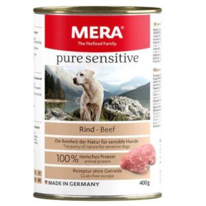 Mera Dog Pure Sensitive Wet Meat Beef – 400G