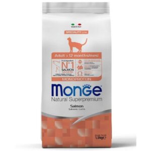 Monge Cat Monoprotein Salmon – 1.5kg