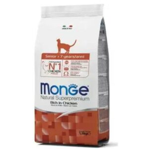 Monge Cat Naturel Senior Chicken – 1.5kg