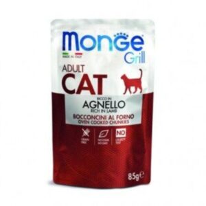 Monge Pouches Cat Grill Lamb –  85g