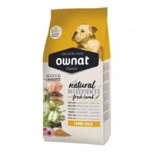 Ownat Classic Dog Lamb & Rice – 4kg