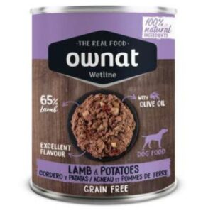 Ownat Wetline Dog Lamb & Potatoes – 400g